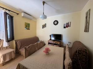 Posezení v ubytování Igalo Apartman Despich