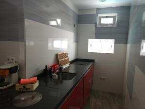 Kuchyň nebo kuchyňský kout v ubytování Villa de Ingenio JAVAZU