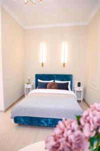 Posteľ alebo postele v izbe v ubytovaní Modern Apartment, 3mins to Opera