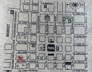 Planul etajului la T3 Nice apartment just 3 blocks from the Park