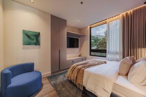 Postel nebo postele na pokoji v ubytování Nock - Reserved Residences
