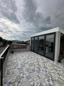 Un balcon sau o terasă la espacio M - Por Habitacion