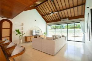 Et opholdsområde på Green Jimbaran Bay Villa III