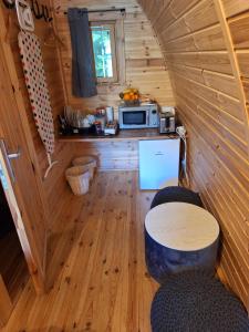Cuina o zona de cuina de Log cabin