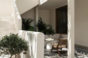 Balkón nebo terasa v ubytování Shijing Hotel in Dali-大理柿井美宿