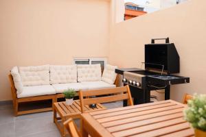 TV a/nebo společenská místnost v ubytování Casa Díaz By Divela