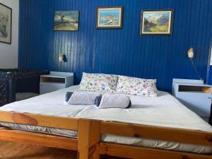 Postel nebo postele na pokoji v ubytování Apartment Hiža 38