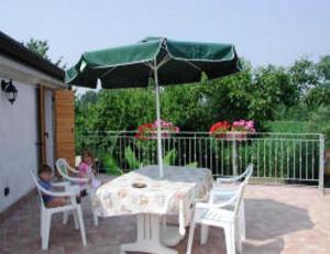 Balkón nebo terasa v ubytování B&B Al Tramonto