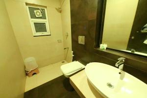 Vannituba majutusasutuses Yuvraj Palace Inn