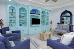 Televisyen dan/atau pusat hiburan di IL Paradiso Perduto home +68 gambar