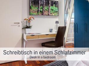 TV a/nebo společenská místnost v ubytování Ferienhaus Dieboldsberg