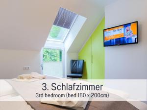 TV a/nebo společenská místnost v ubytování Ferienhaus Dieboldsberg