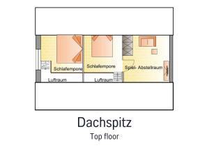 Půdorys ubytování Ferienhaus Dieboldsberg