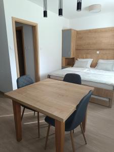 Voodi või voodid majutusasutuse Guesthouse Haler toas