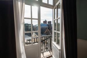Balkón nebo terasa v ubytování Grand Hotel Oslo