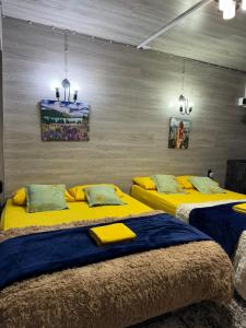 Postel nebo postele na pokoji v ubytování Center in the center