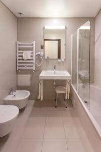 Koupelna v ubytování Hotel Miramar - São Pedro de Moel