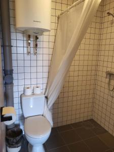 Koupelna v ubytování Hostel Kalameeste Maja