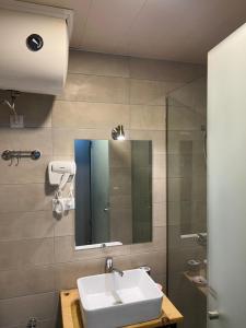 Koupelna v ubytování Gudauri loft Apartment 509