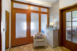 Kuchyň nebo kuchyňský kout v ubytování Ferienwohnung Vierheller