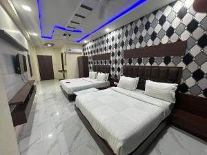 Hotel Moon View客房内的一张或多张床位