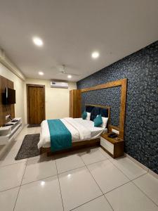 Hotel Moon View客房内的一张或多张床位