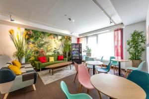 Posezení v ubytování A&T Hotel & Hostel
