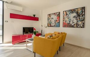 Μια τηλεόραση ή/και κέντρο ψυχαγωγίας στο Penthouse-Wohnung Tomillo