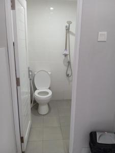 Koupelna v ubytování Abhi hotel
