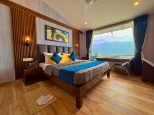 Voodi või voodid majutusasutuse Sandbanks Beach Villas, Morjim toas