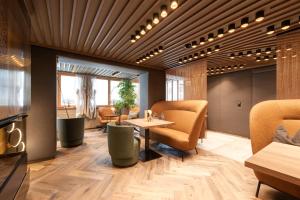 Posezení v ubytování Hotel Enzian Paznaun