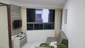 Μια τηλεόραση ή/και κέντρο ψυχαγωγίας στο Localização Espetacular - Zona Norte - Sem Taxas