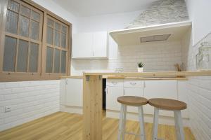 Dapur atau dapur kecil di Apartamento Luz Divina