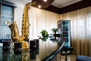 Lounge nebo bar v ubytování GH Hotel + 37 fotografií