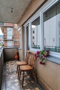 Un balcón o terraza en Apartman Magic