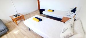 Posteľ alebo postele v izbe v ubytovaní Casa Ridao-Habitación Buddha con vistas