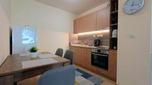 Kuchyň nebo kuchyňský kout v ubytování Kandahar Private Apartments