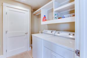 Kuchyň nebo kuchyňský kout v ubytování Beach Hideaway