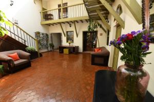 Posezení v ubytování Hostal Mallqui
