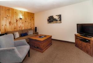 TV a/nebo společenská místnost v ubytování 3 Pines Lodge Muskoka