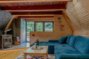 Posezení v ubytování Viktorija chalet