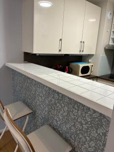 Køkken eller tekøkken på Studio Bailly