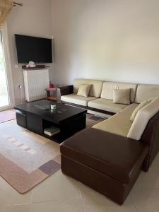 Posezení v ubytování Katerini Family Home