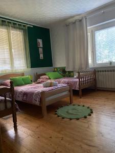 Postel nebo postele na pokoji v ubytování Apartment Hiža 38