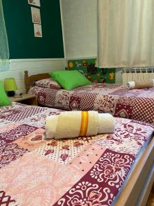 Postel nebo postele na pokoji v ubytování Apartment Hiža 38