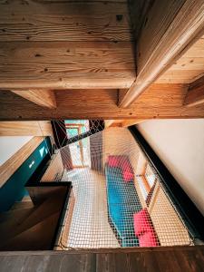 Postel nebo postele na pokoji v ubytování Bazzario Loft