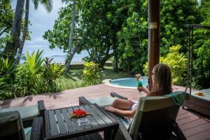 สระว่ายน้ำที่อยู่ใกล้ ๆ หรือใน Beqa Lagoon Resort