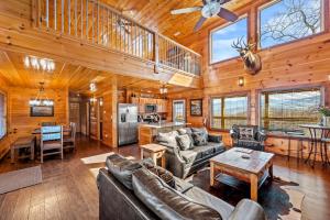 Posezení v ubytování Legends Pool Lodge