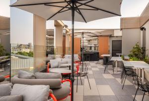 Гостиная зона в Radisson Hotel Reims