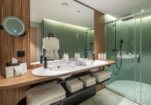 Koupelna v ubytování Radisson Hotel Reims
